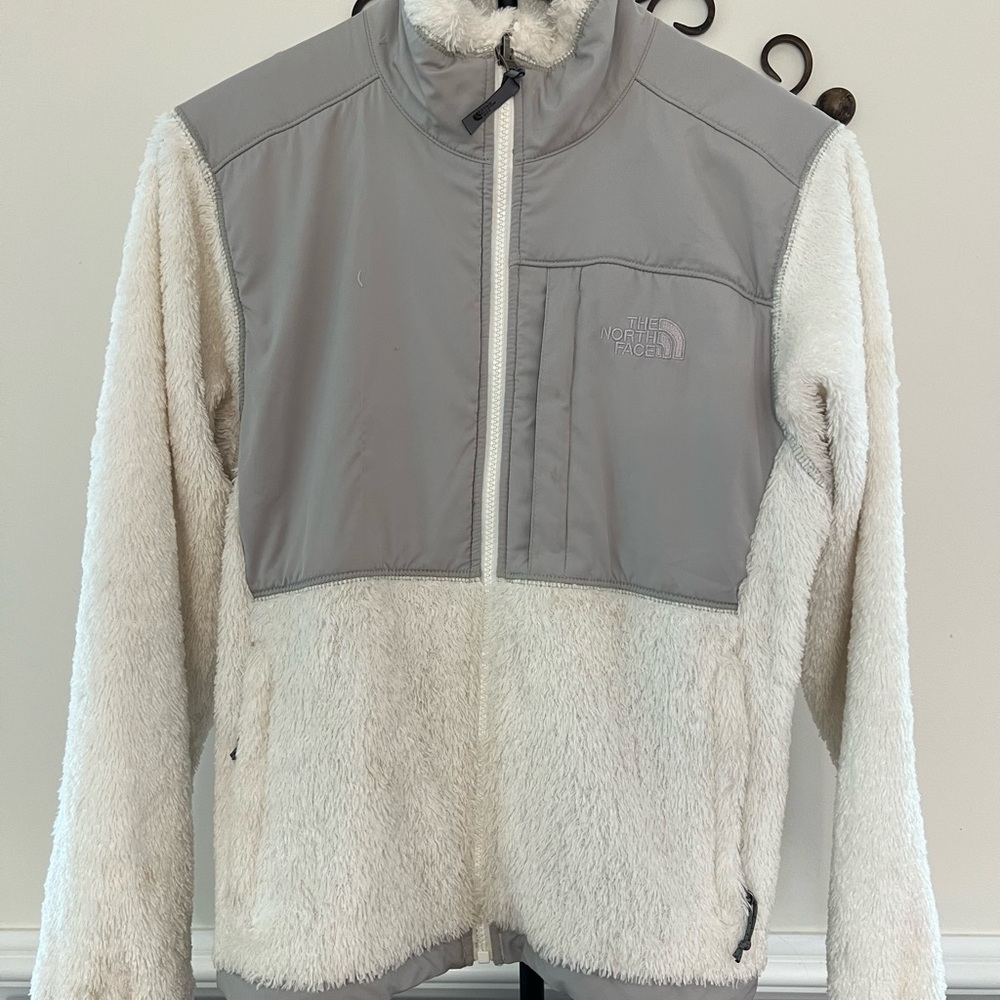 The North Face White Fleece Jacket